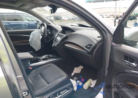 2020 Acura Mdx Technology Package z USA, uszkodzony, nr VIN 5J8YD4H57LL055645